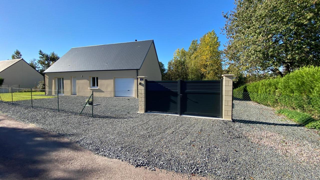 Maison Au Coeur De La Nature Cerisy-la-Foret Exteriör bild