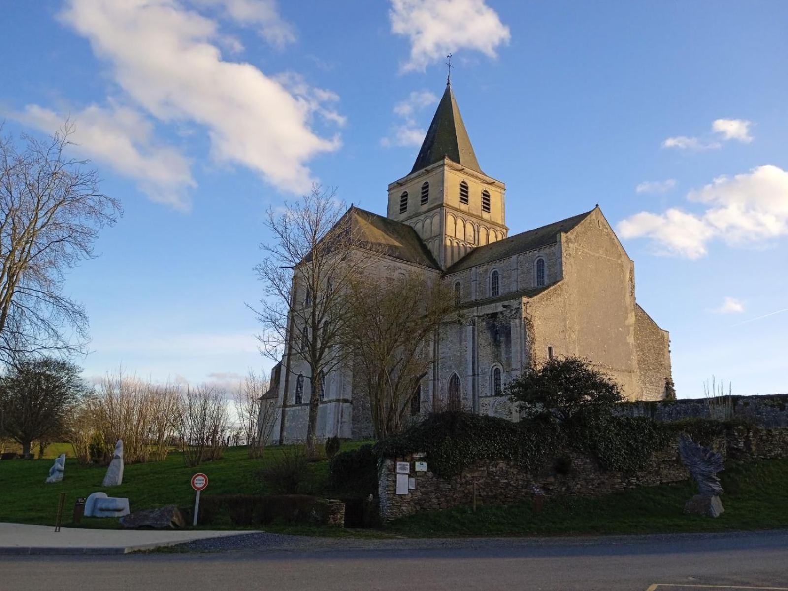 Maison Au Coeur De La Nature Cerisy-la-Foret Exteriör bild